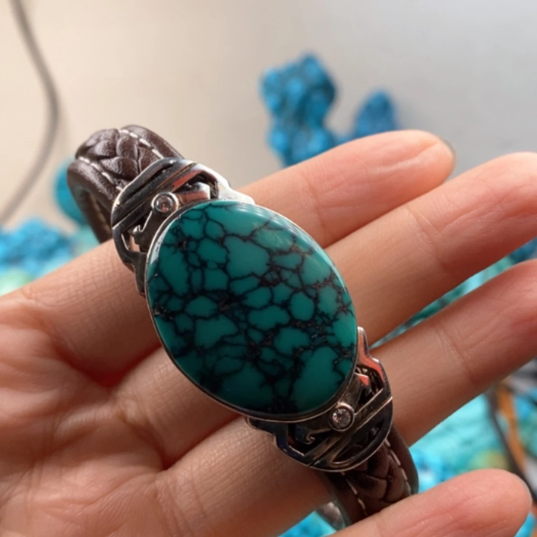 【闪购商品】未镶嵌绿松石珠宝半成品