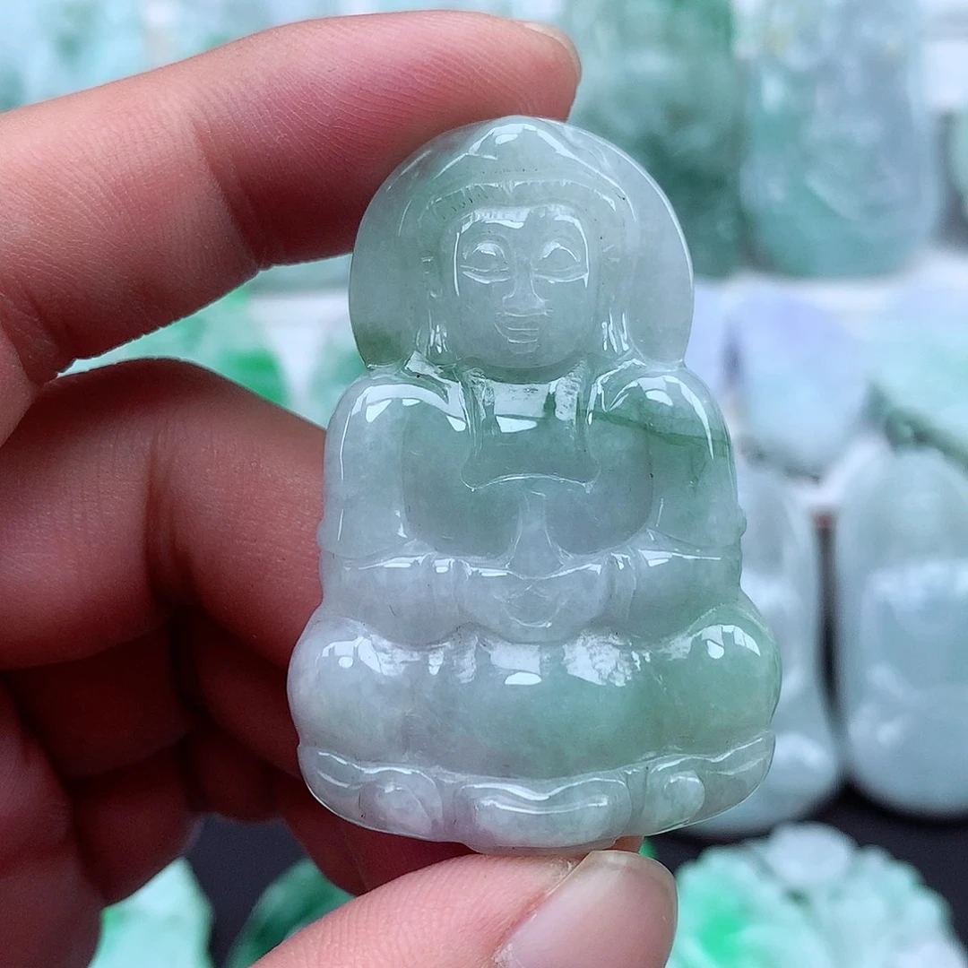 翡翠未镶嵌颈饰翡翠吊坠