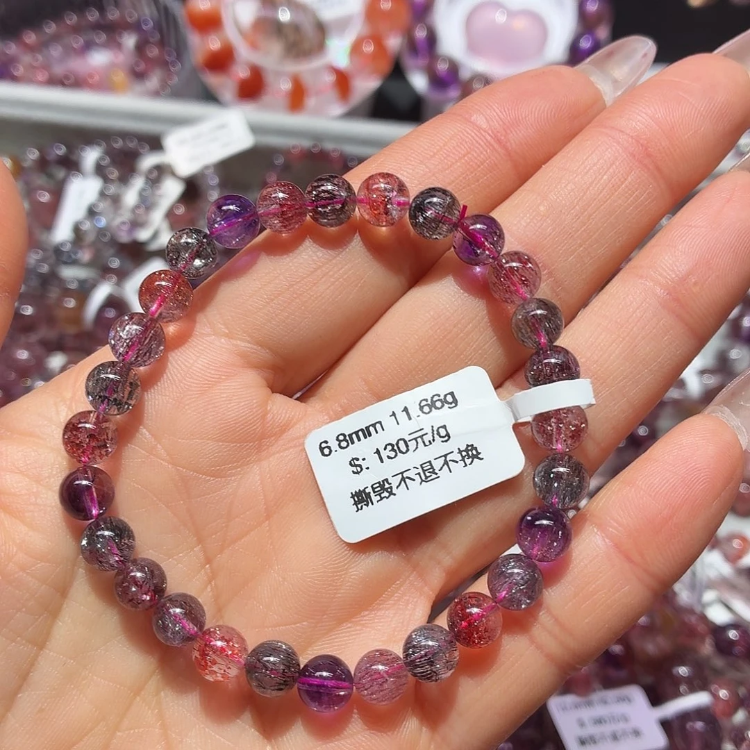 水晶未镶嵌手链手链