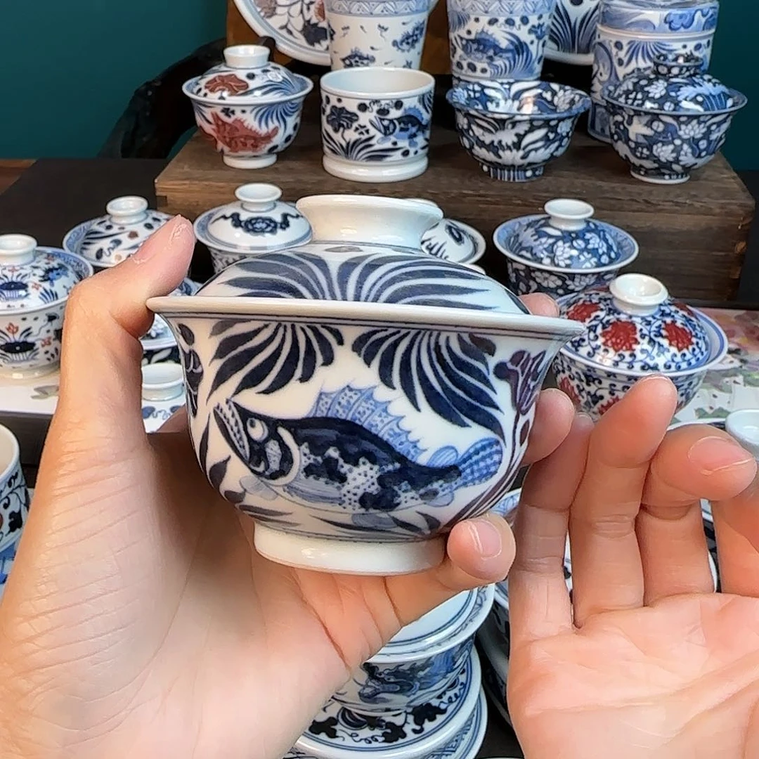 景德镇手工手绘茶器