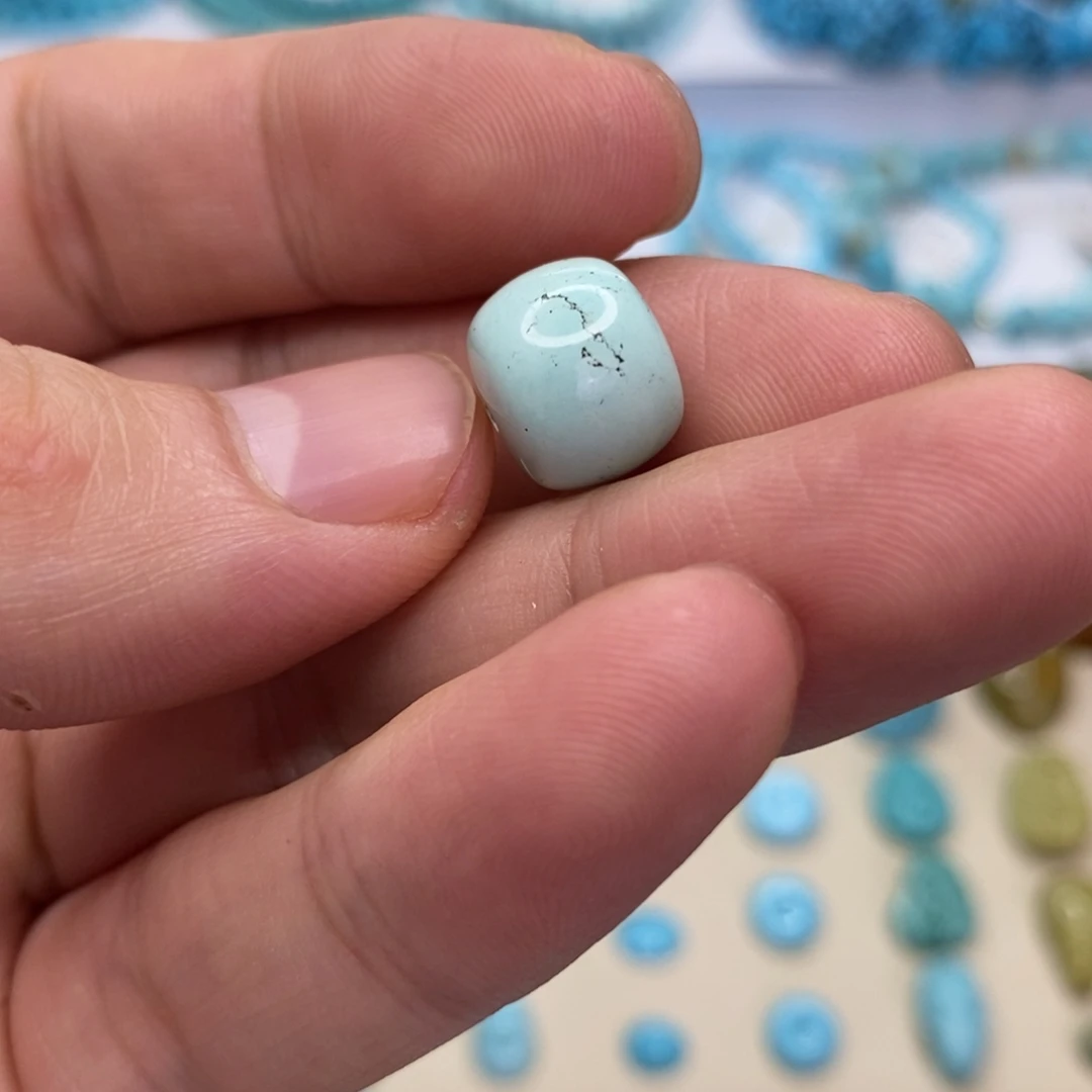 绿松石未镶嵌原矿绿松石配饰