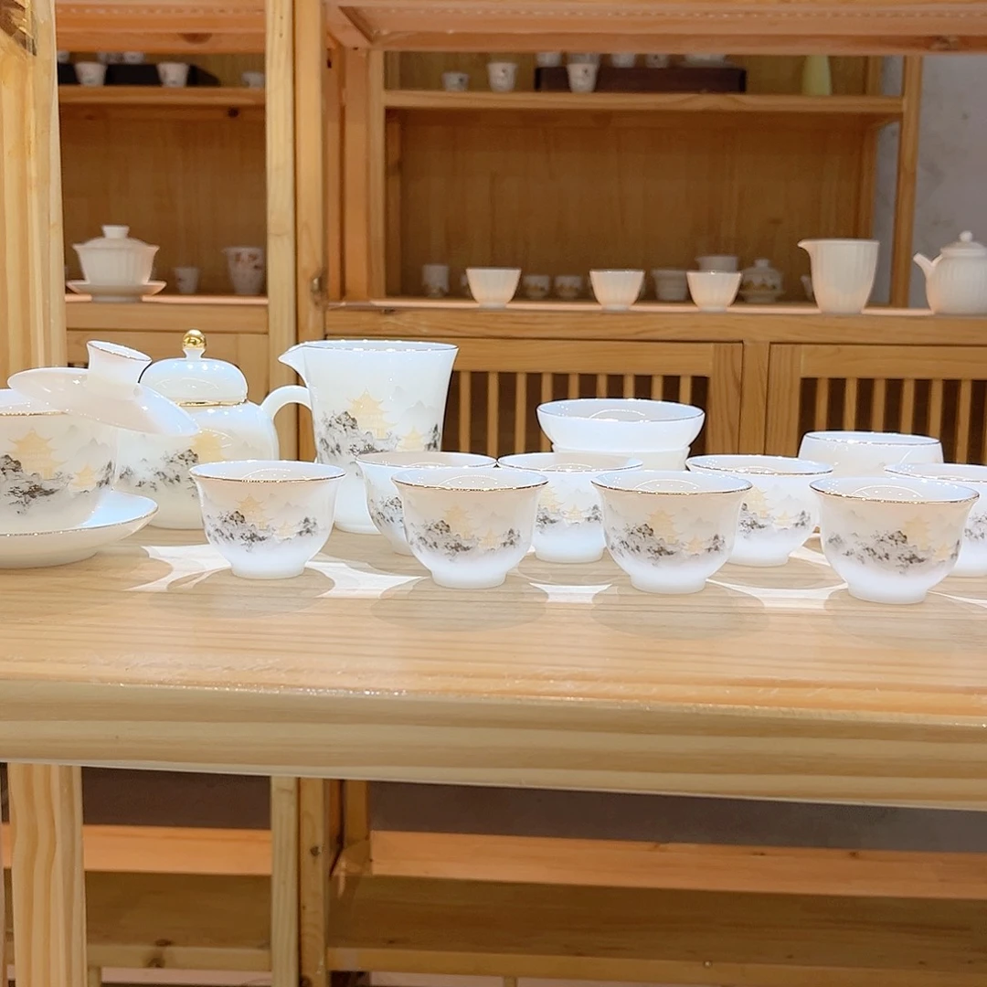 【御瓷斋】璞玉瓷套装