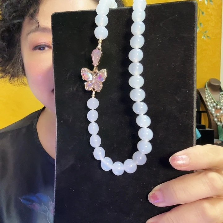 玛瑙/玉髓未镶嵌颈饰