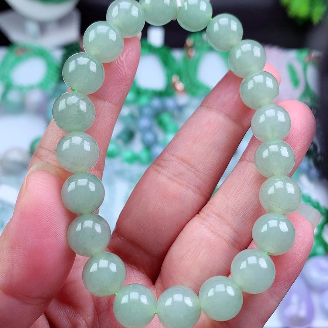 未镶嵌手链翡翠手串