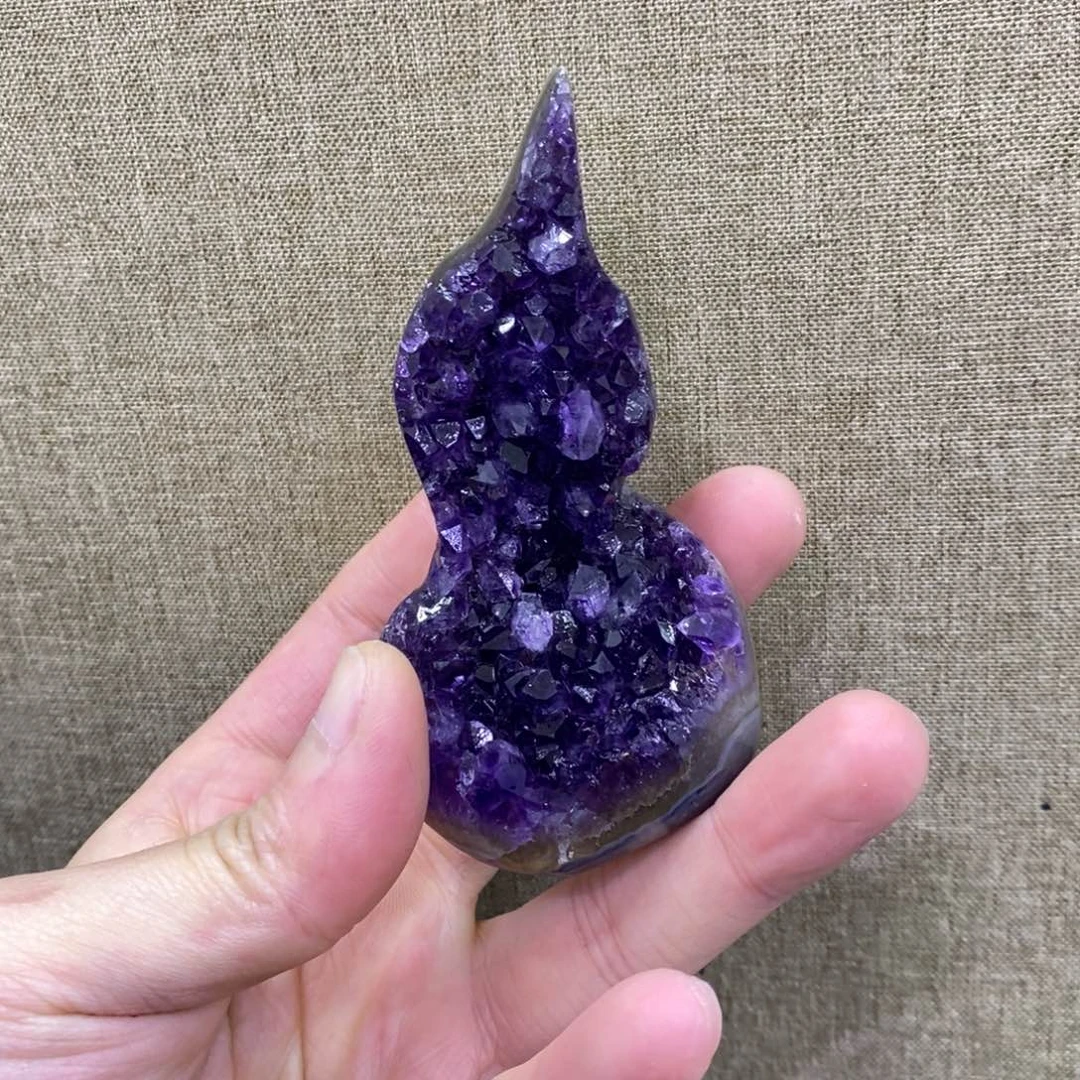 未镶嵌大型摆件（非配饰）水晶紫水晶507