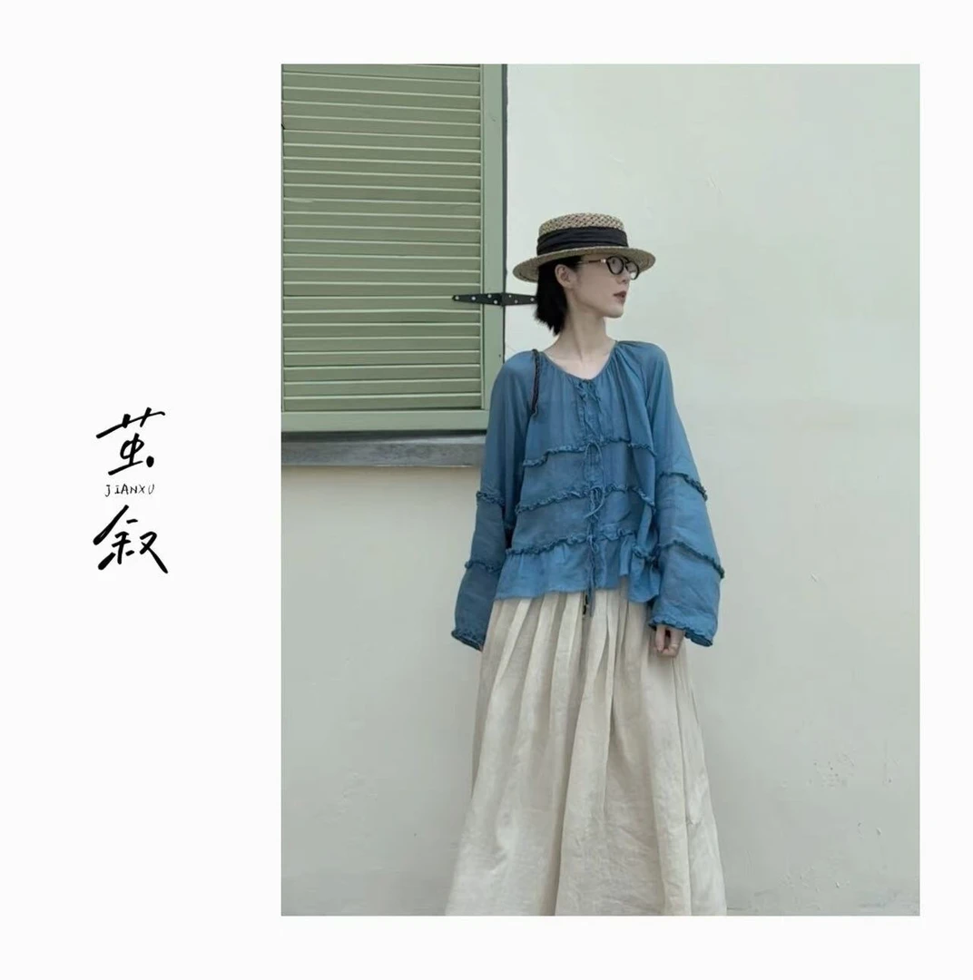 【A01-A100】集合链接 苎麻设计款上衣