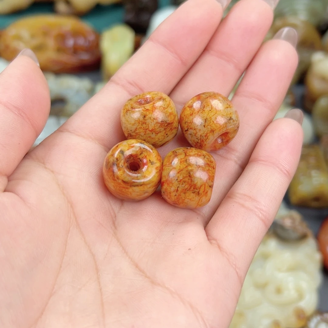 和田玉（糖玉）颈饰未镶嵌