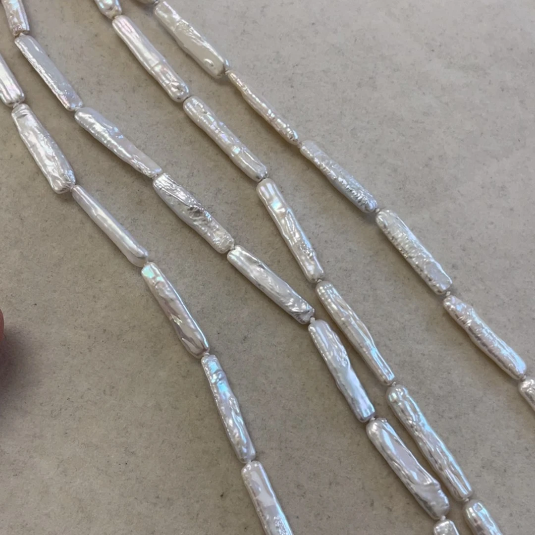 淡水珍珠颈饰银S925镶嵌多样性发一