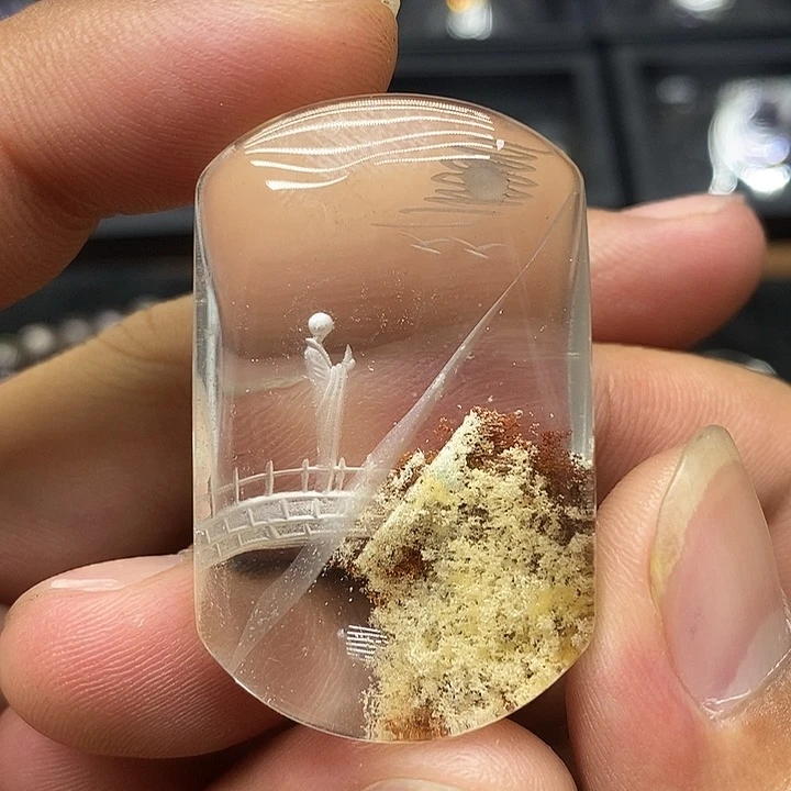 水晶珠宝半成品未镶嵌