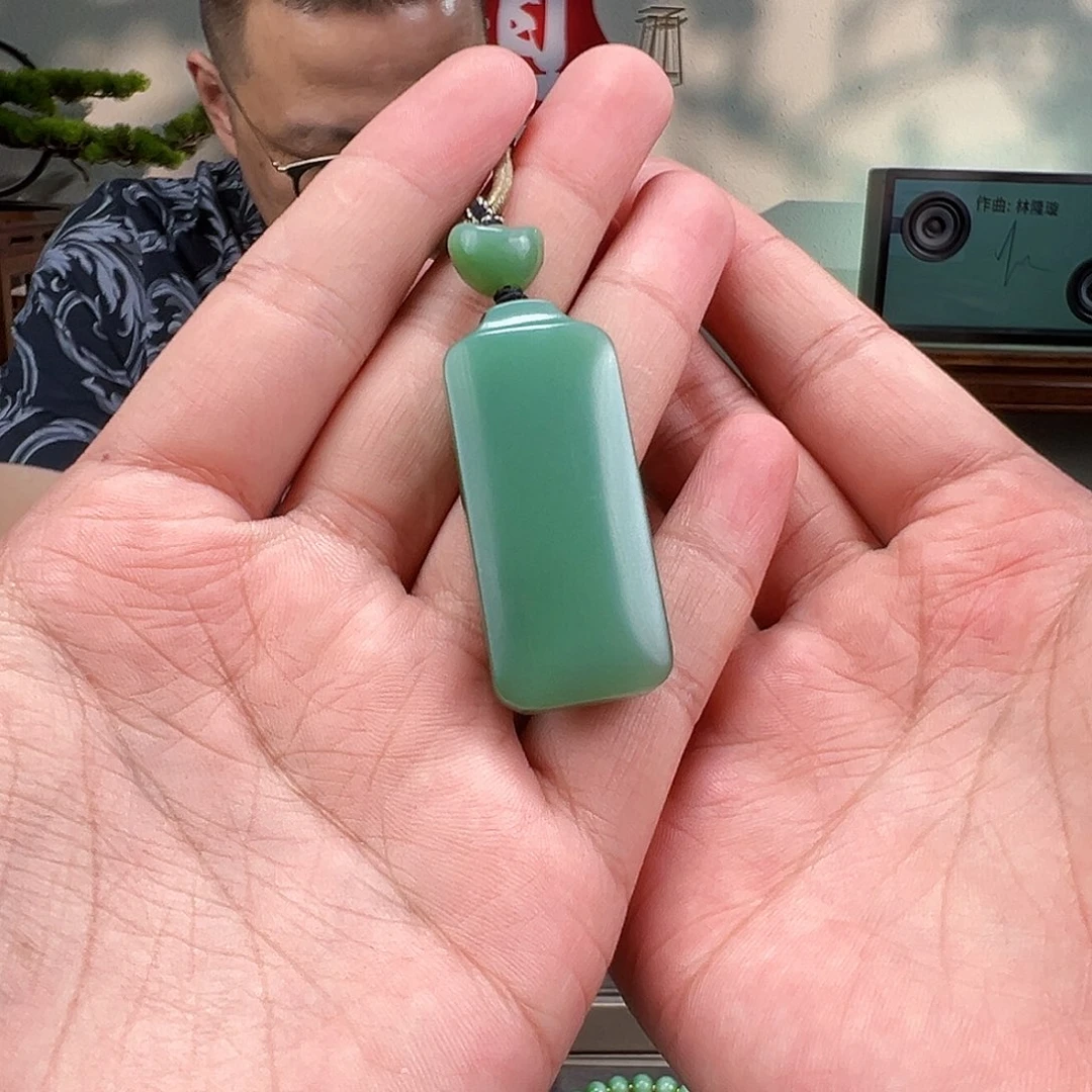 和田玉未镶嵌手链Y 粉青