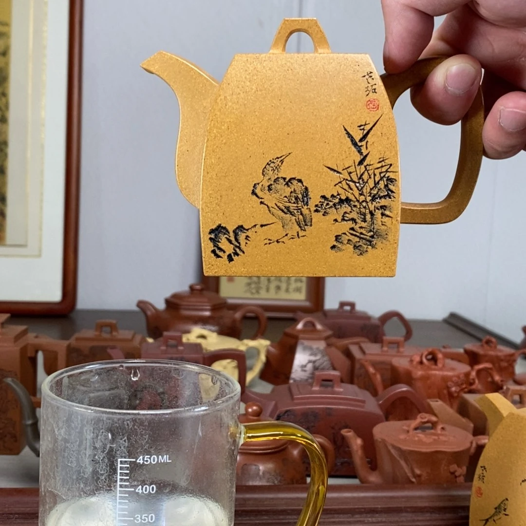 茶壶紫砂原矿泥料传统工艺制作