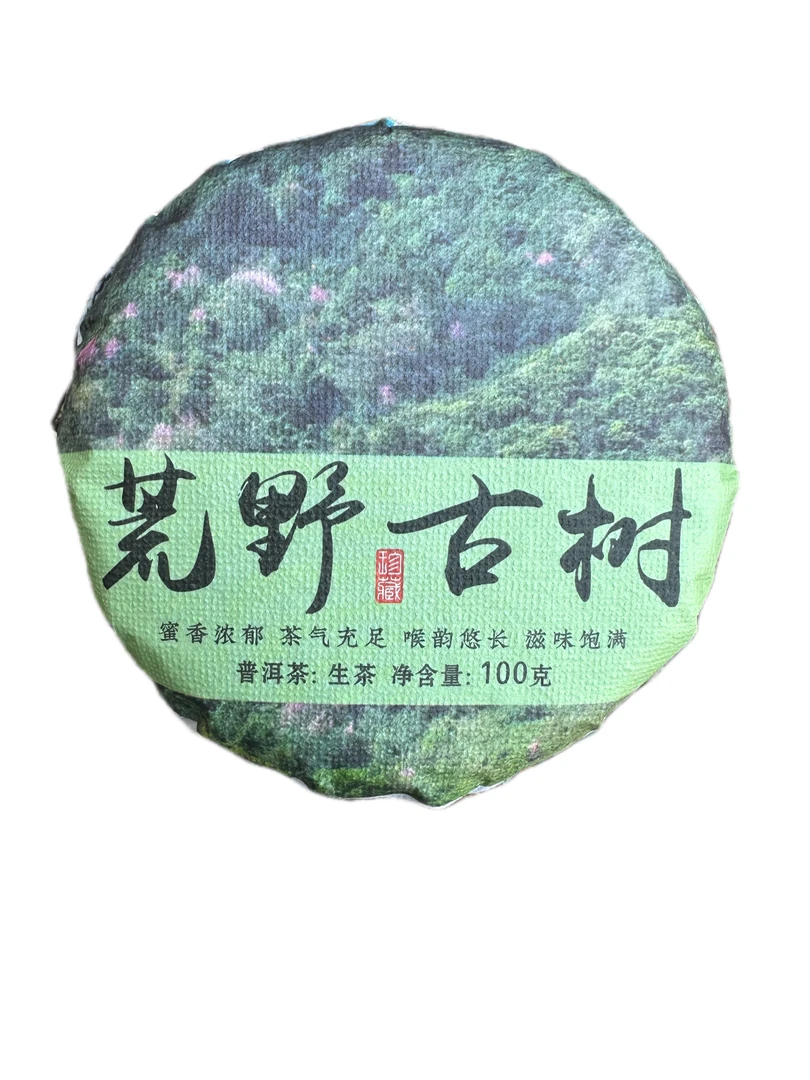 2024年（荒野古树）100g生茶饼