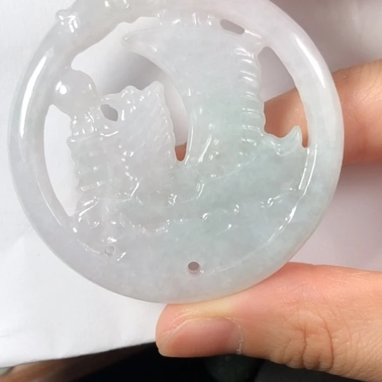 翡翠未镶嵌颈饰缅甸A货，每天下午1点半开播