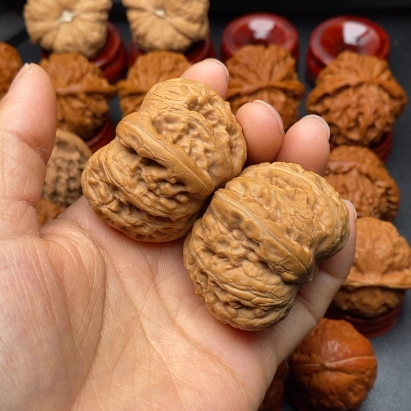 【闪购商品】文玩核桃把件44平谷元宝