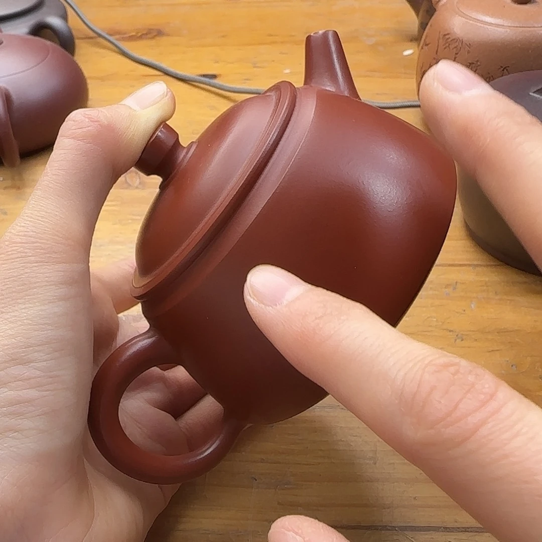 紫砂茶壶民间手艺人全手工制作