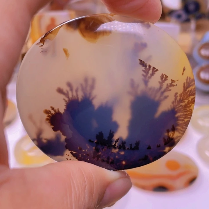 玛瑙/玉髓未镶嵌吊坠(不含链)