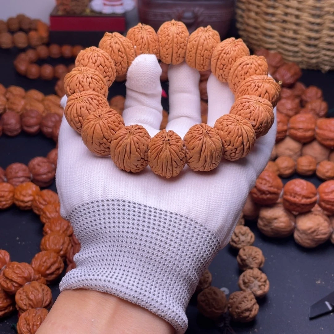 文玩核桃手串南****陶桃核