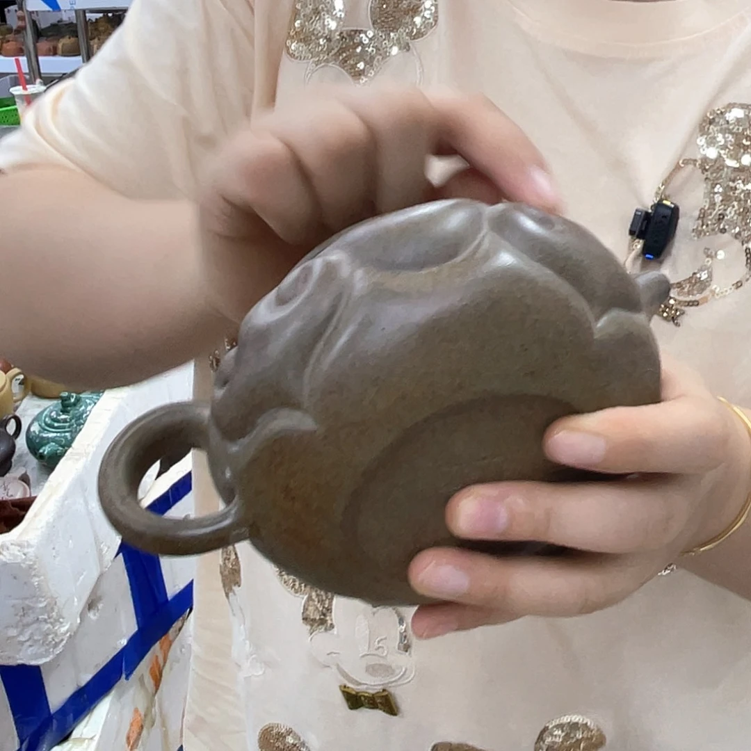 茶壶紫砂宜兴紫砂壶瑕疵