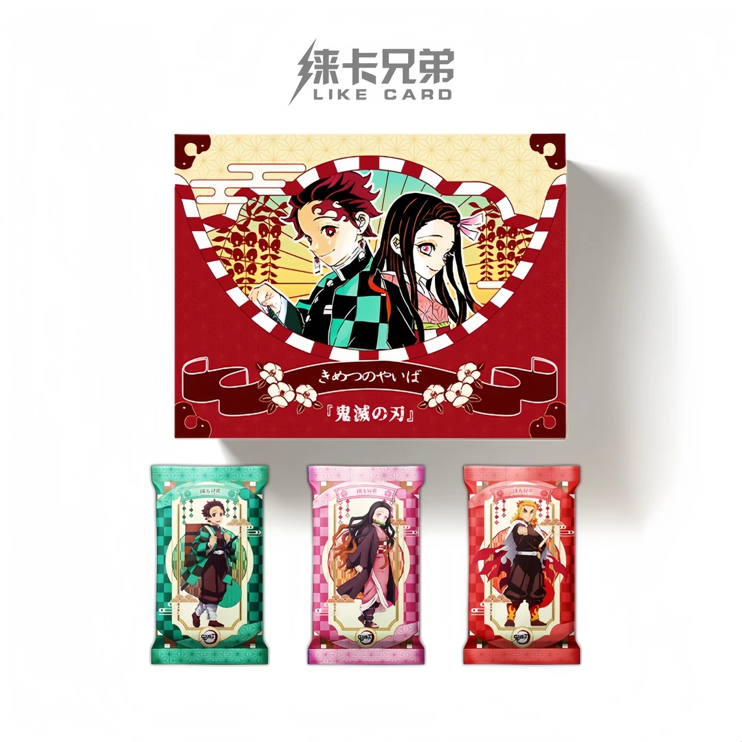 【我是色盲】徕卡兄弟鬼灭之刃第一弹 动漫卡牌盲盒（默认代拆）J