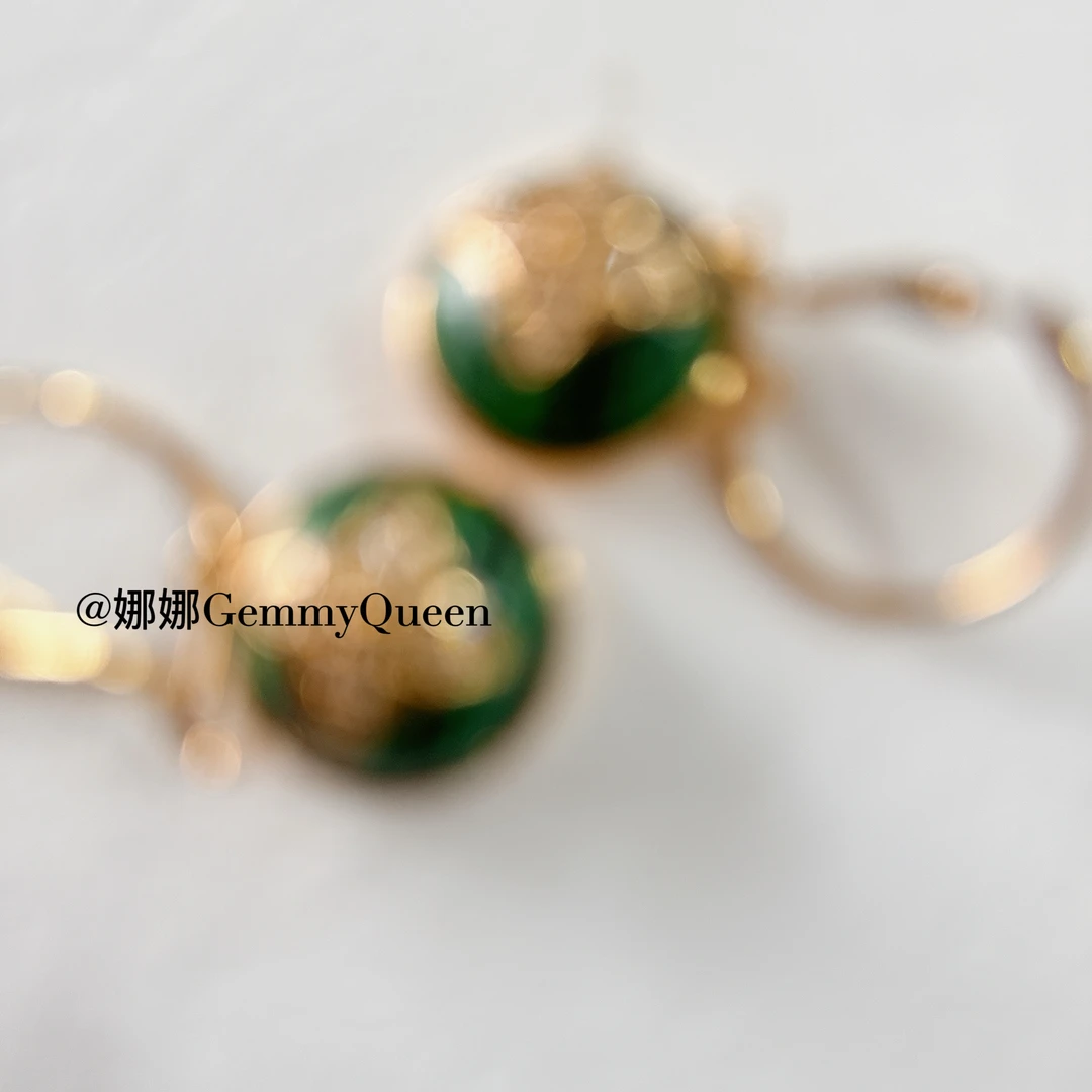 铜合金合成锆石耳饰 娜娜GemmyQueen耳环GQ07099