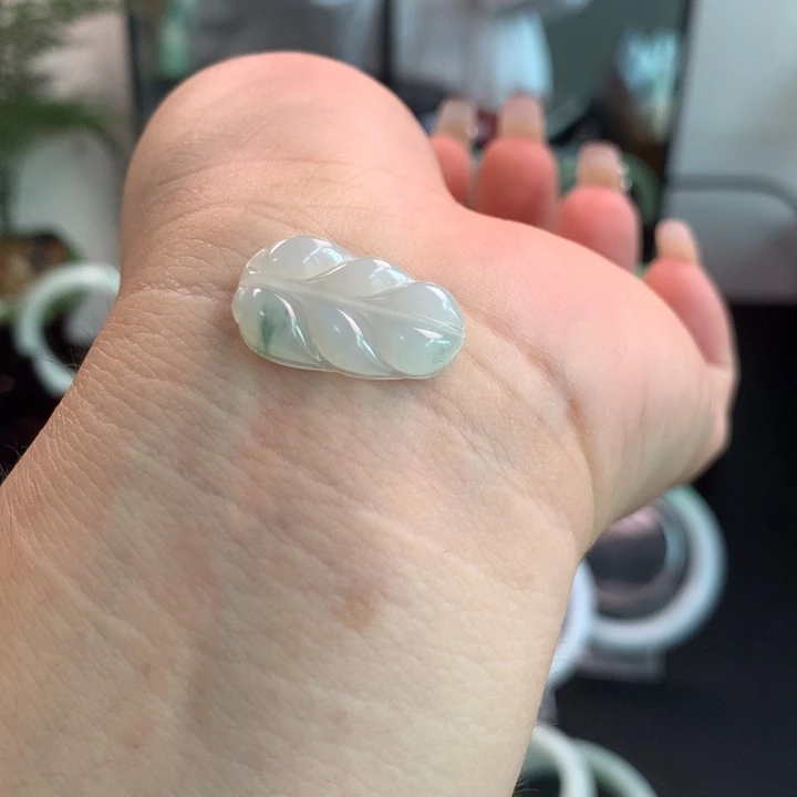 翡翠未镶嵌颈饰天然缅甸翡翠a货