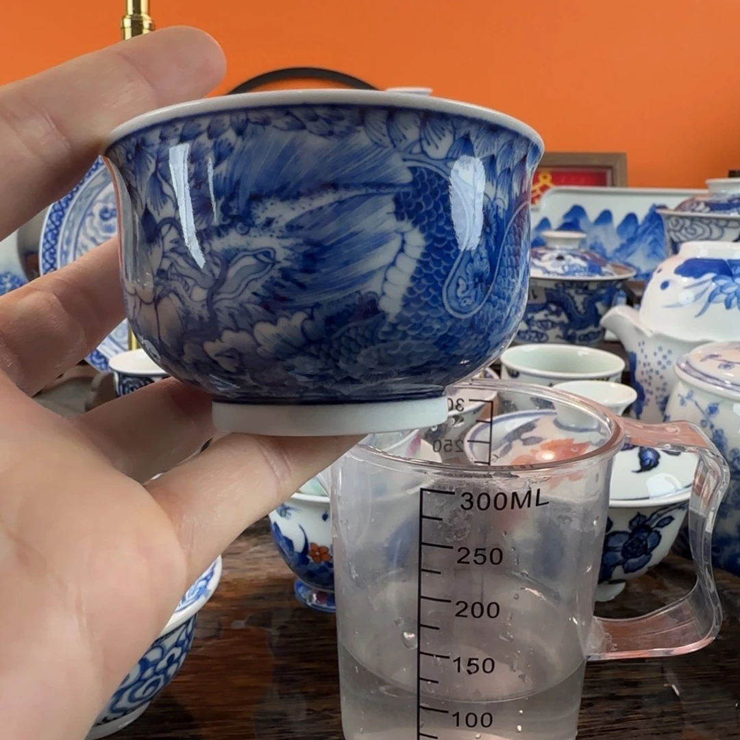 瓷片景德镇手绘青花瓷器274