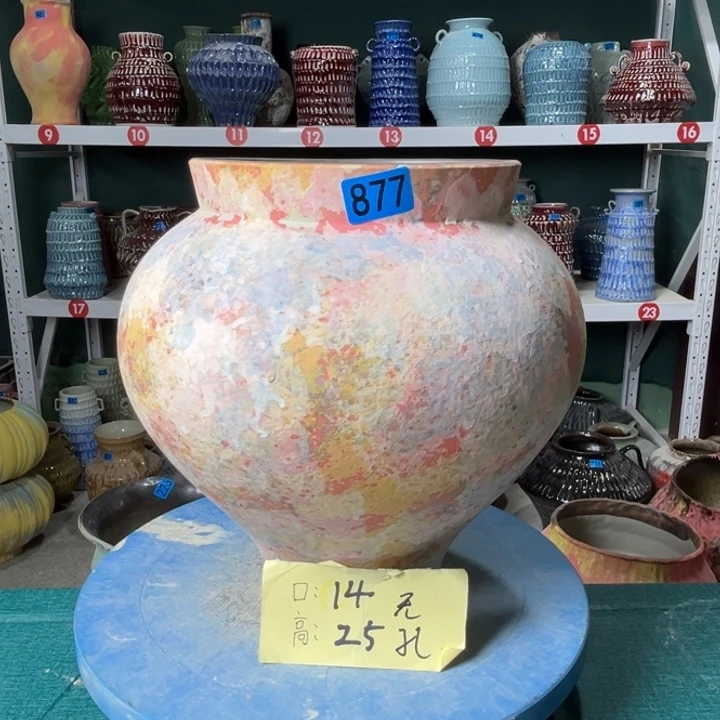 景德镇陶瓷花盆花器877
