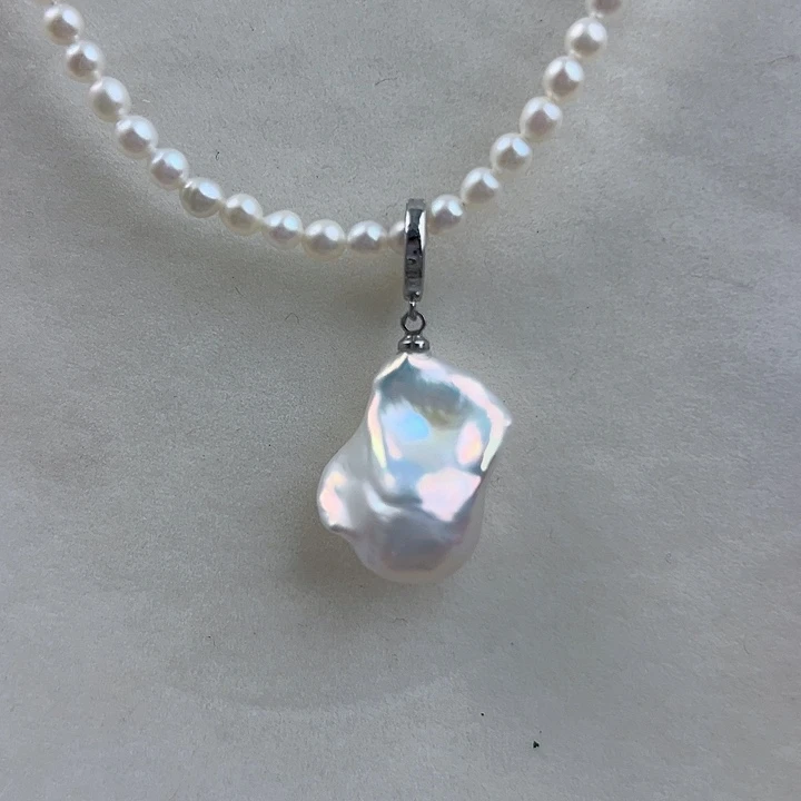 淡水珍珠未镶嵌颈饰