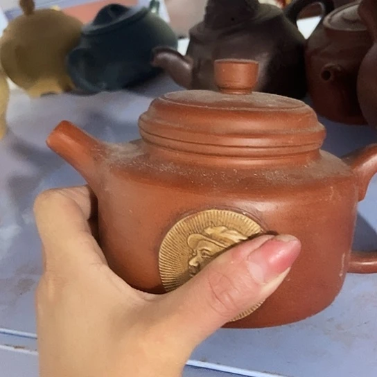 茶壶绿泥宜兴紫砂全手工制作工艺