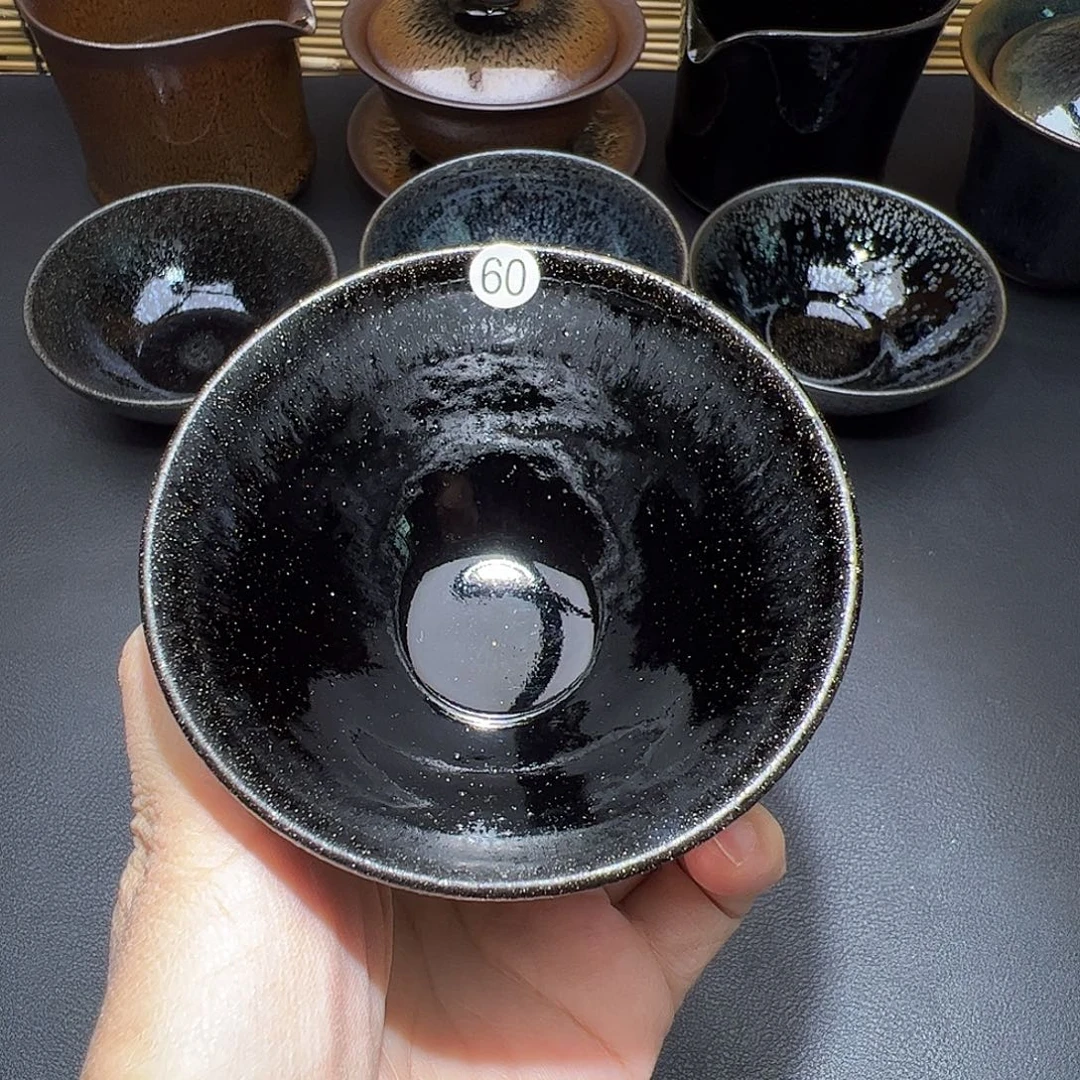 茶盏龙窑柴烧建盏