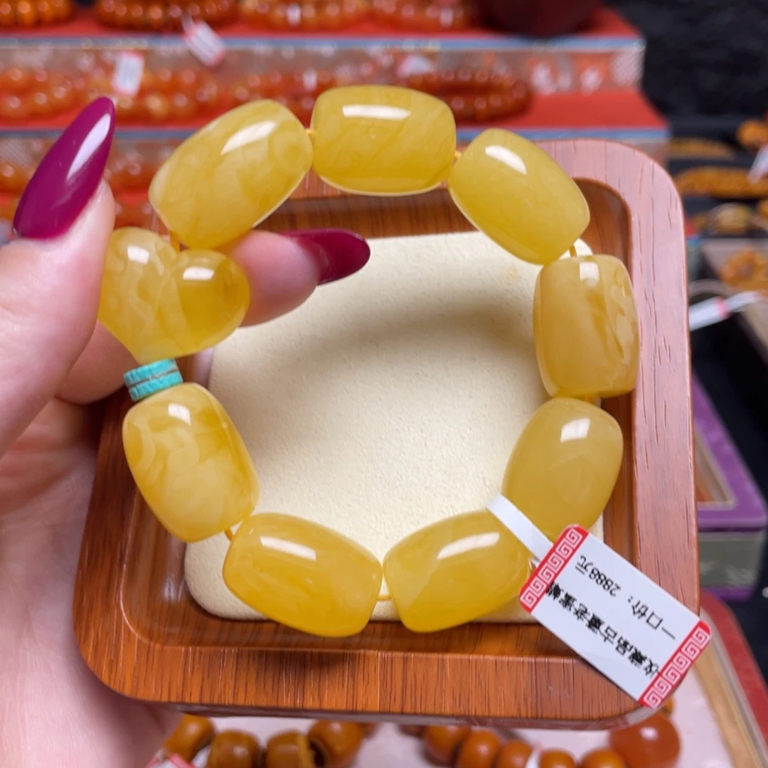 手链蜜蜡未镶嵌手串