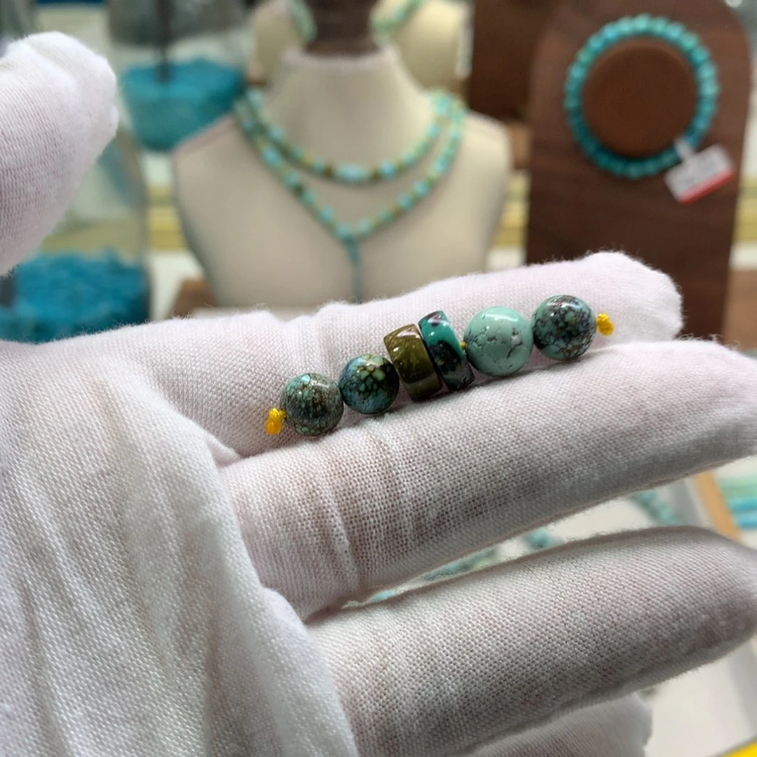 绿松石未镶嵌配饰