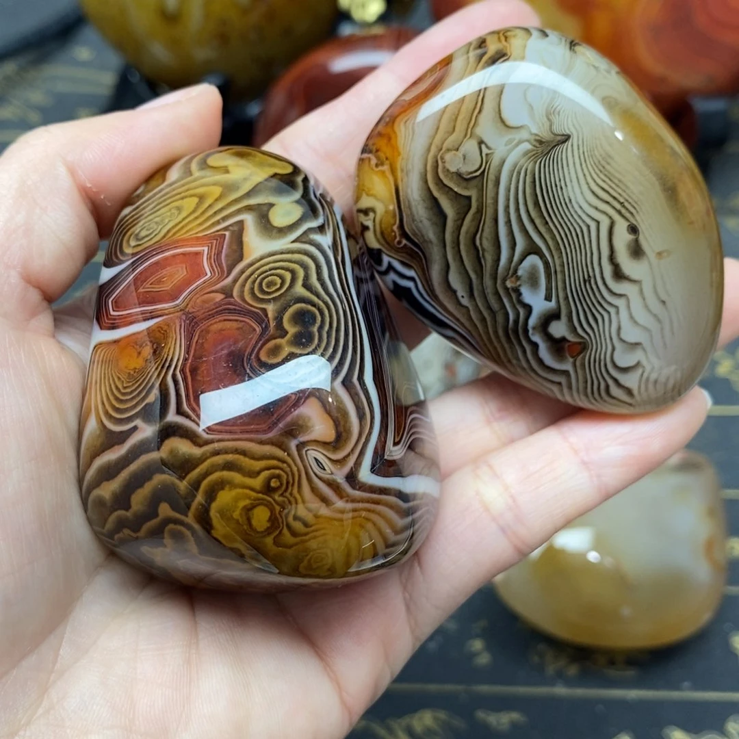 玛瑙/玉髓玛瑙未镶嵌诸**普