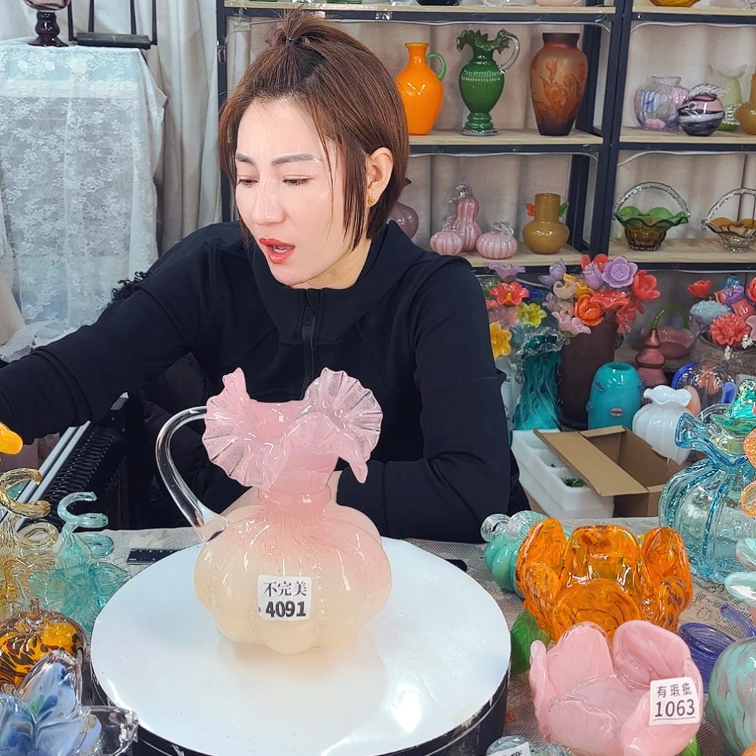 4091不完美家悦琉璃工艺品