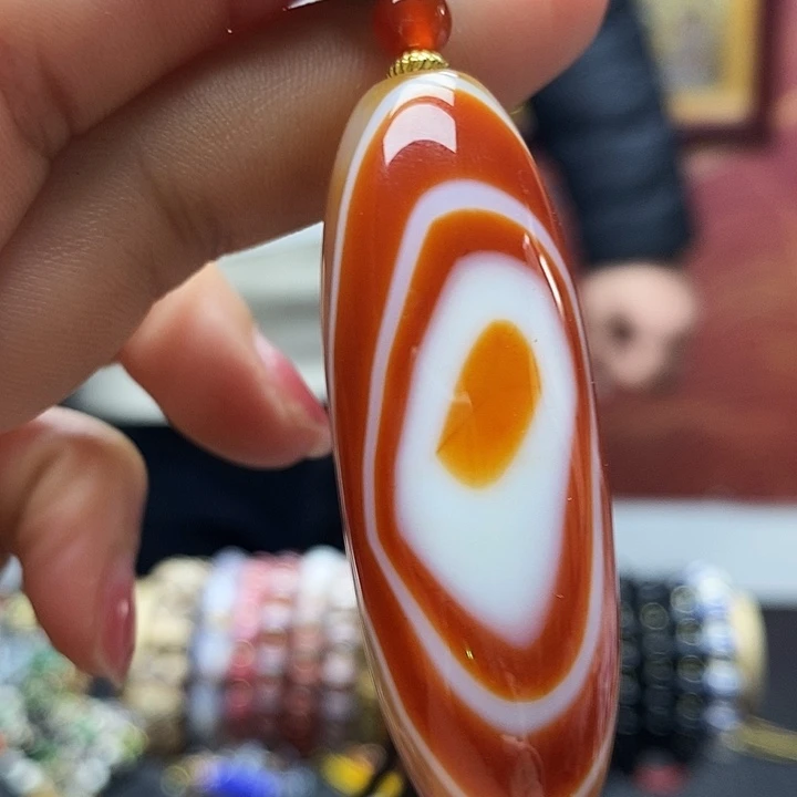 玛瑙/玉髓合金颈饰