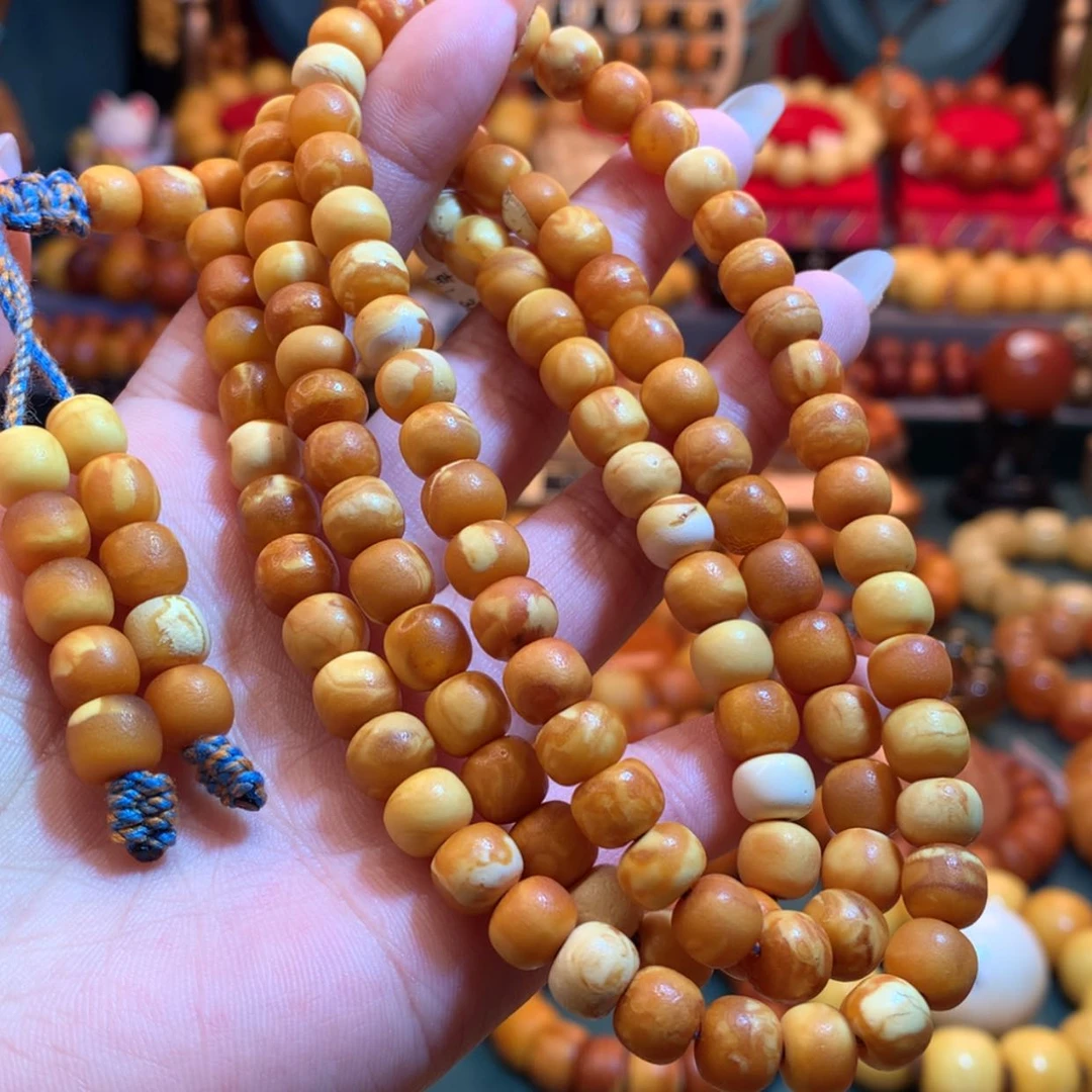 【闪购商品】蜜蜡手链未镶嵌善**大蜜蜡手链