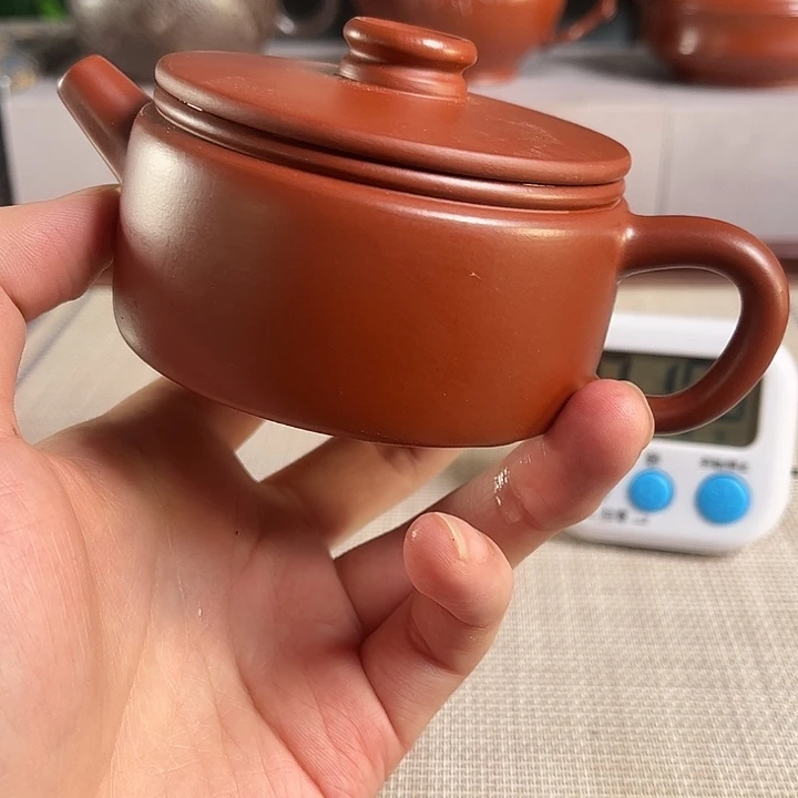 胡***图宜兴原矿手工紫砂壶