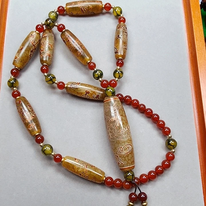 玛瑙/玉髓项链未镶嵌