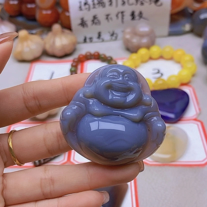 【闪购商品】未镶嵌玛瑙/玉髓珠宝半成品晚***鬼