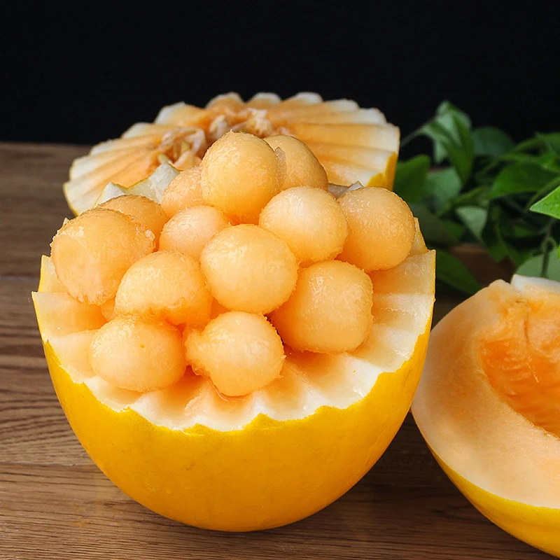 甘肃民勤产地新鲜当季民勤蜜瓜现摘现发