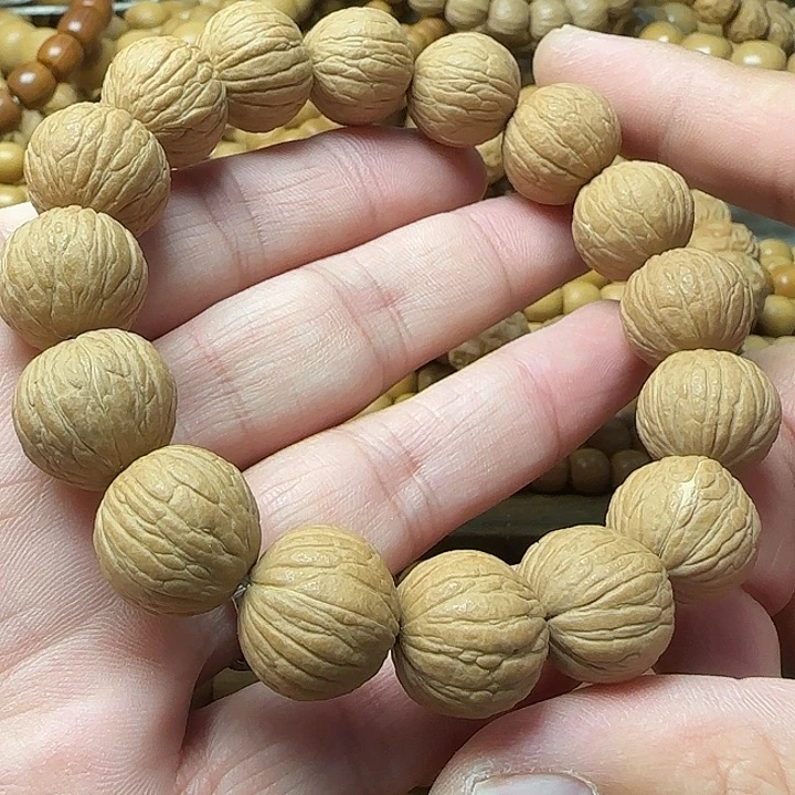 手串猴头核桃原装大凤羽尺寸15+mm