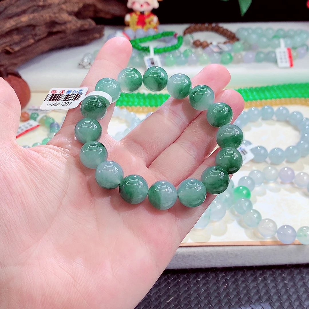 翡翠未镶嵌手链翡翠