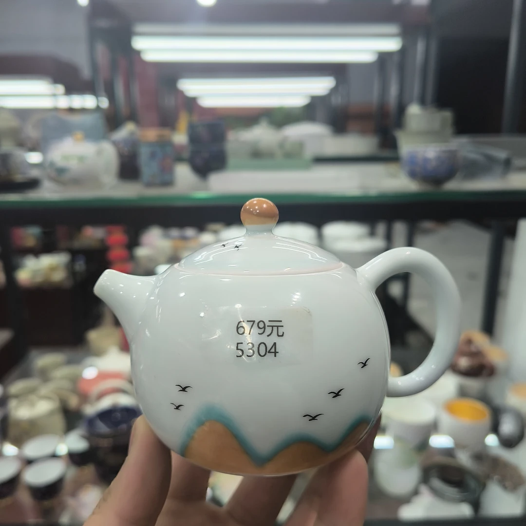 德化云仓 海鸥西施壶-5304