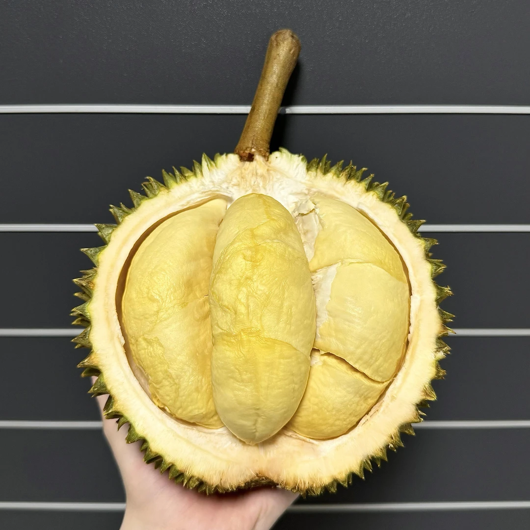 【长柄猫山王榴莲】泰国进口长柄榴莲猫山王整个带壳新鲜孕妇当季