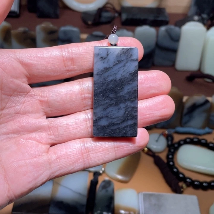 和田玉平安牌未镶嵌