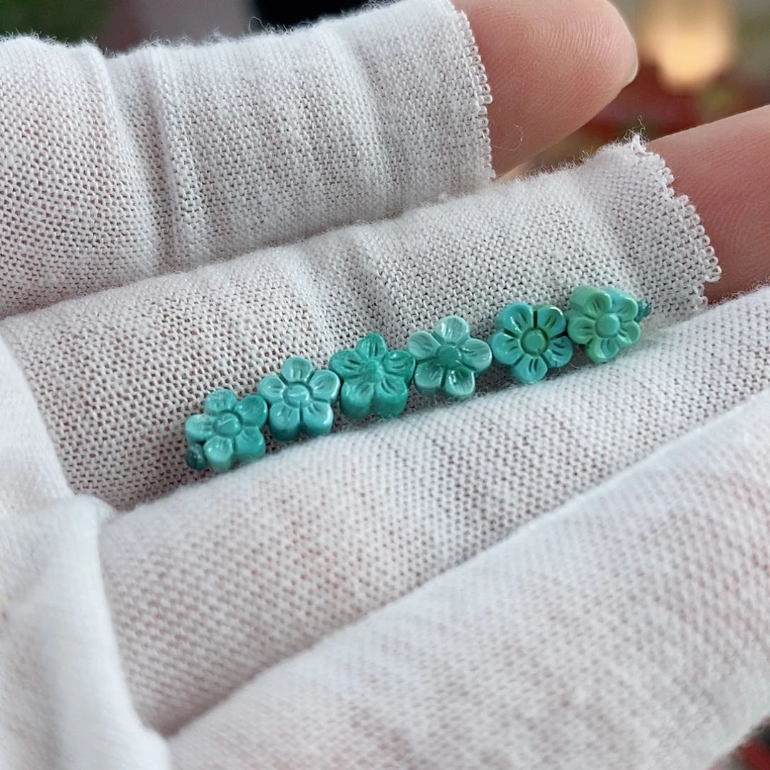 绿松石珠宝奇石未镶嵌