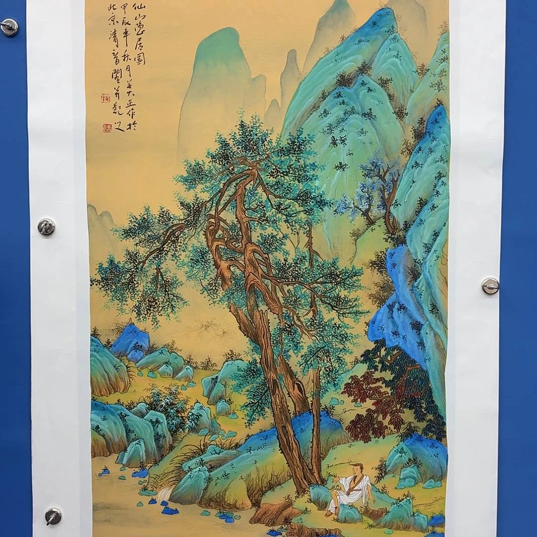 国画多次参加国内外重大