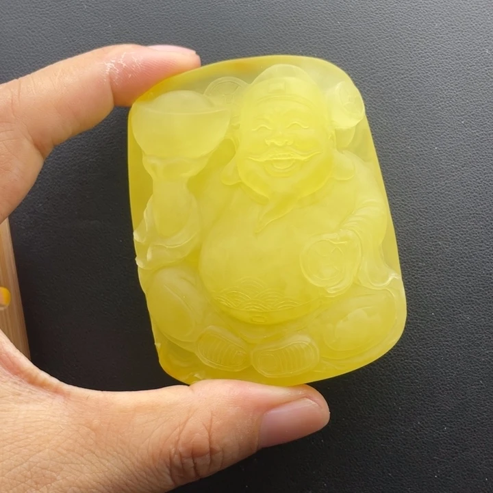 魂***逢未镶嵌颈饰琥珀天然琥珀蜜蜡