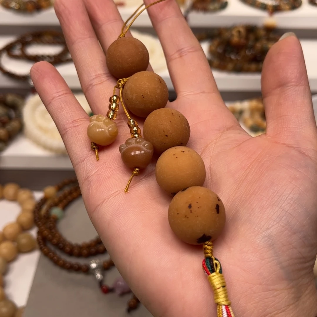 吊坠白玉菩提糖葫芦原子