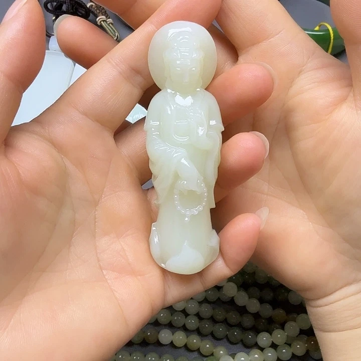 和田玉（白玉）未镶嵌把件